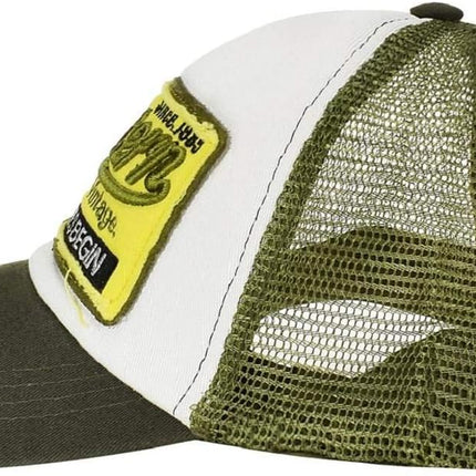 Heekpek baseball cap men's embroidered summer women's mesh caps, baseball caps, adjustable hip hop baseball caps, trucker for outdoor sports, travel.